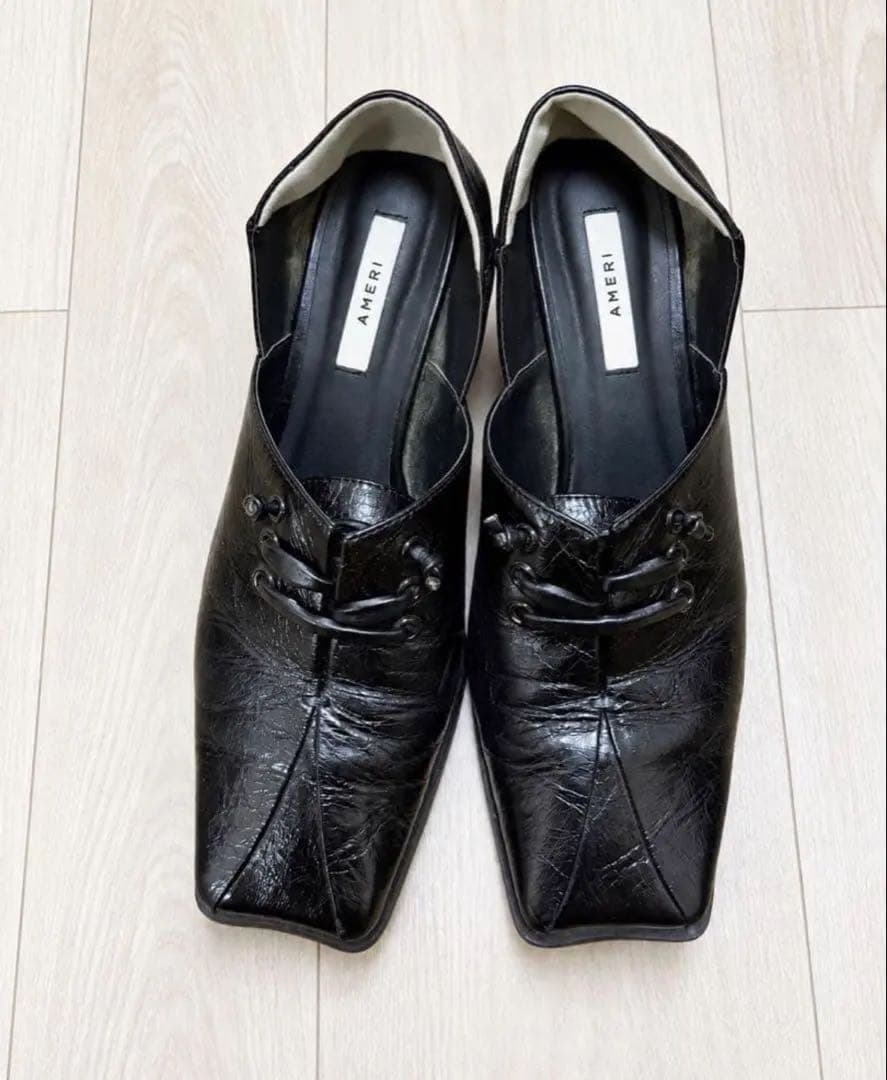 【最終値下げ】アメリ ローファー 2WAY SQUARE LOAFERSの写真6枚目