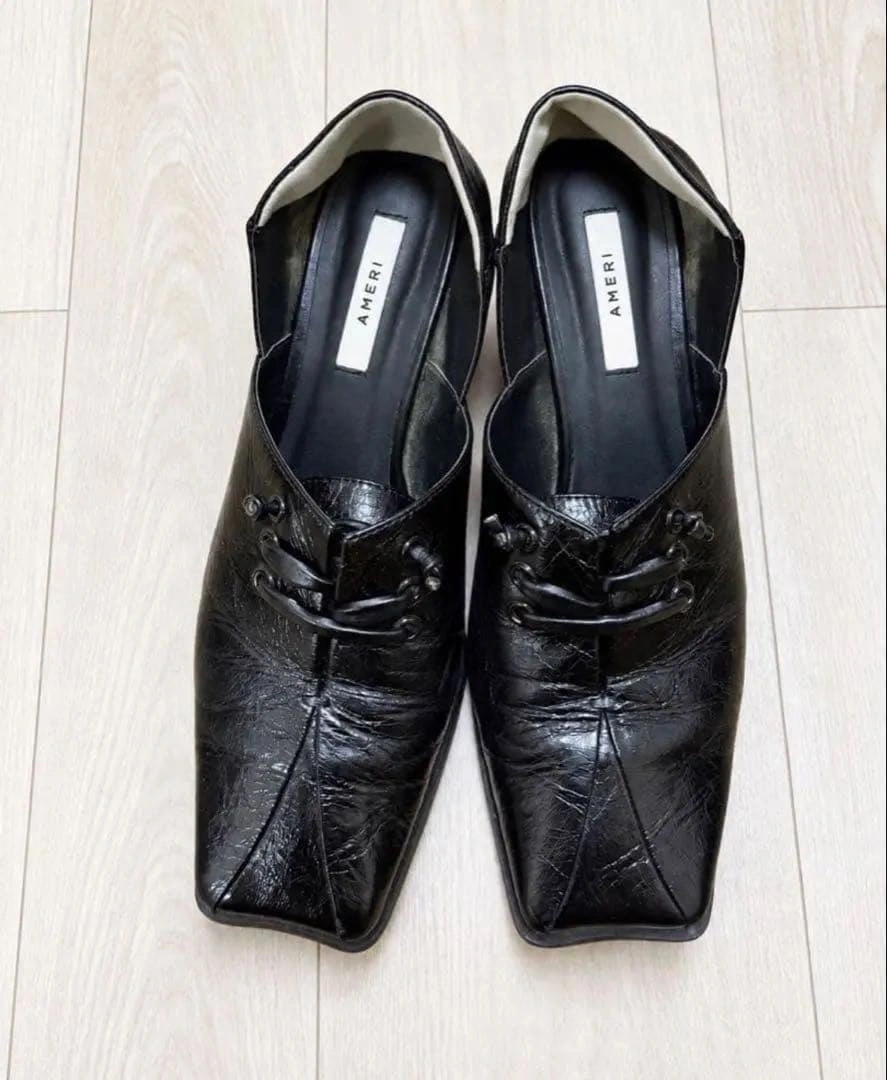 【最終値下げ】アメリ ローファー 2WAY SQUARE LOAFERSの写真6枚目