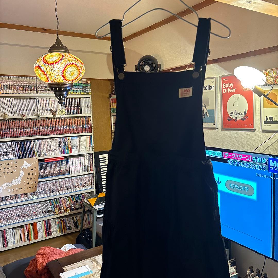 【最終値下げ】JaVa サロペット ブラックの写真6枚目
