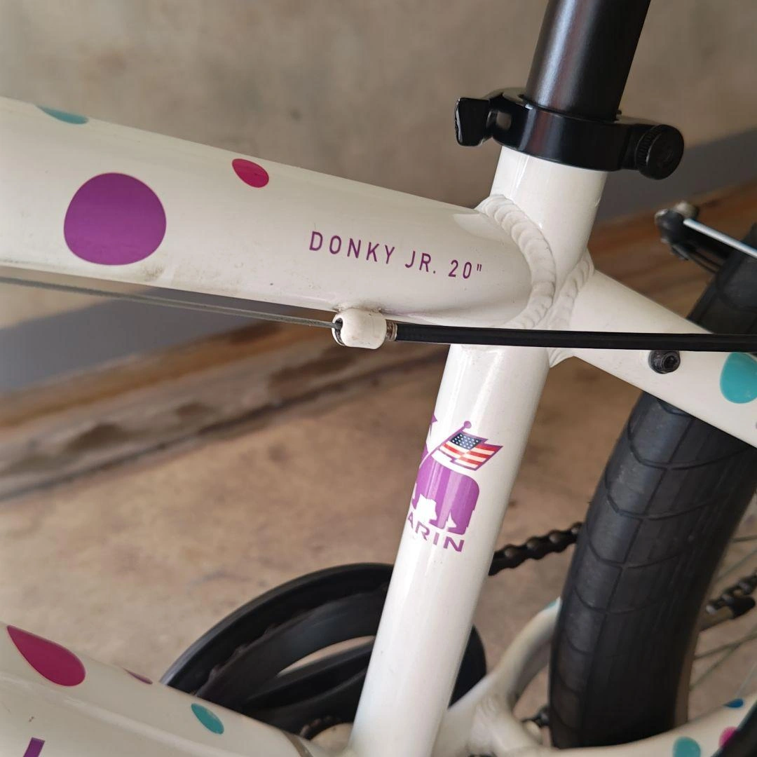 【大田区引取希望】MARIN DONKY JR 20インチ ポルカドットの写真10枚目
