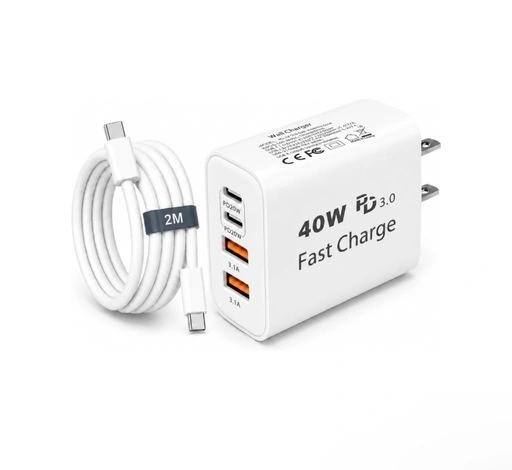 【新品】タイプc 充電器 USB Type-C 充電器 合計PD40W 急速充電 GaNIII技術対応