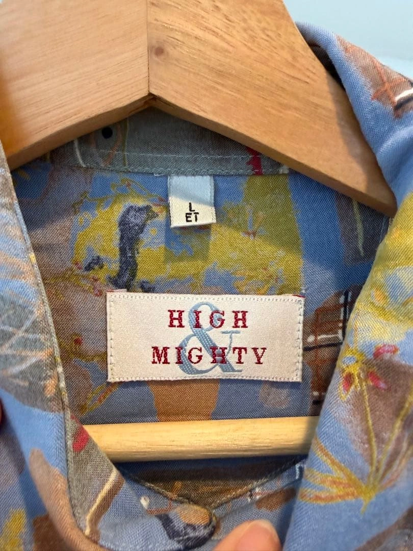HIGH & MIGHTY メンズ半袖シャツ Lサイズの写真3枚目