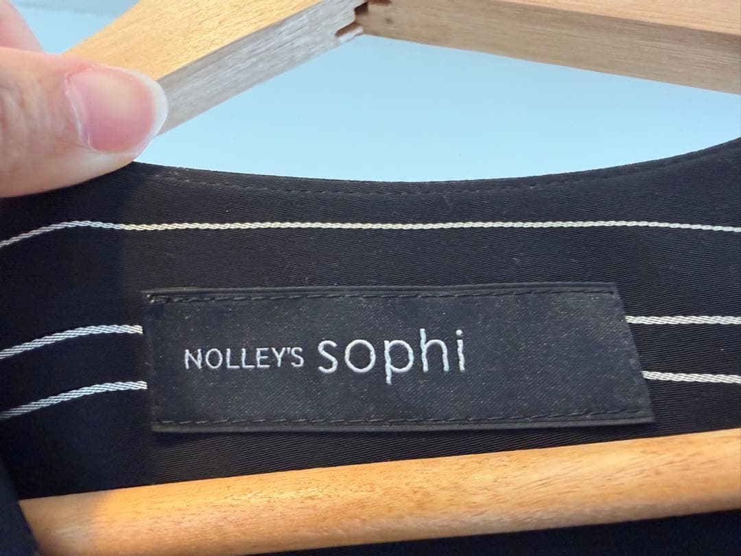 NOLLEY'S sophi ストライプ柄ワンピースの写真3枚目