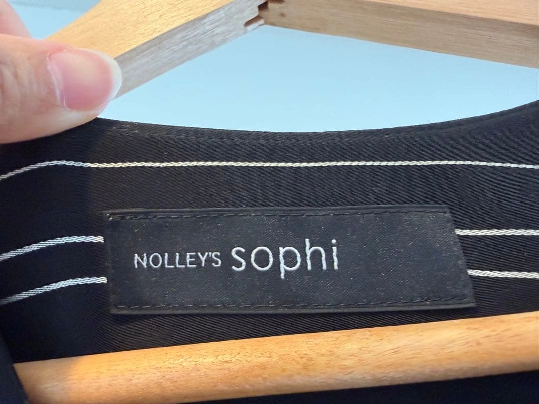 NOLLEY'S sophi ストライプ柄ワンピースの写真3枚目