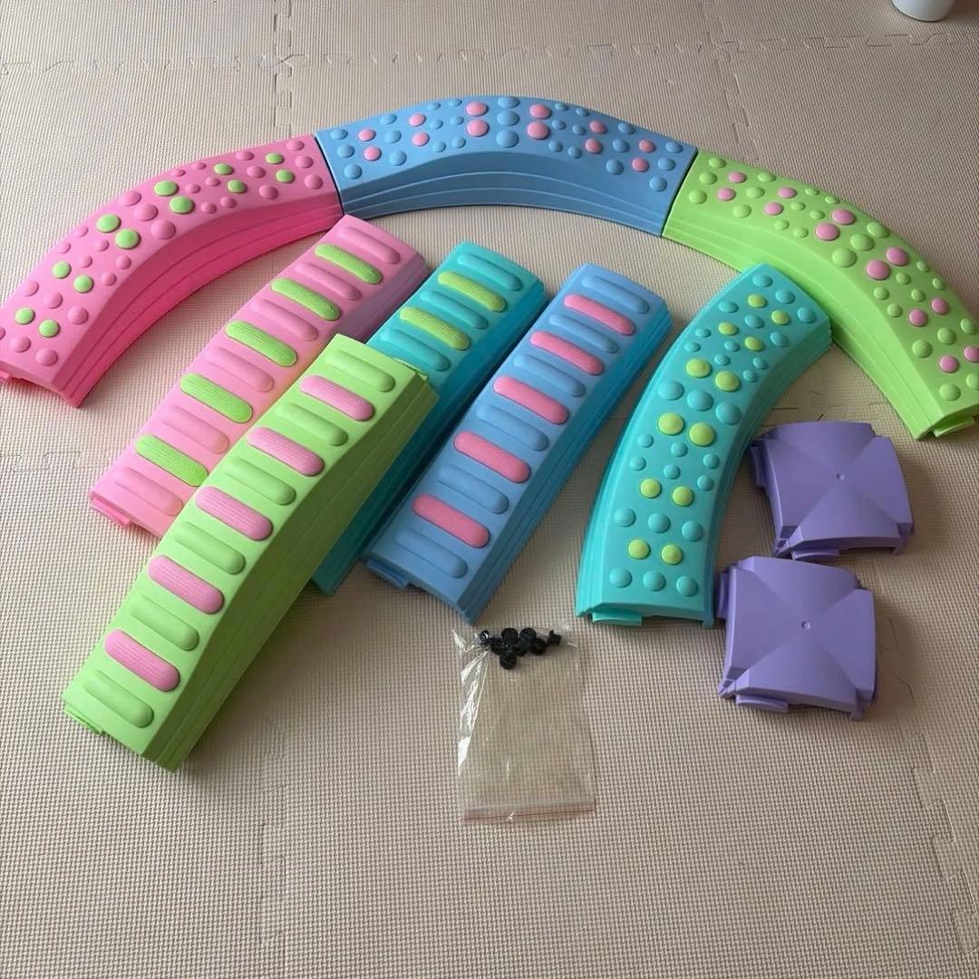 【美品】バランスブロック 平均台 10ピース