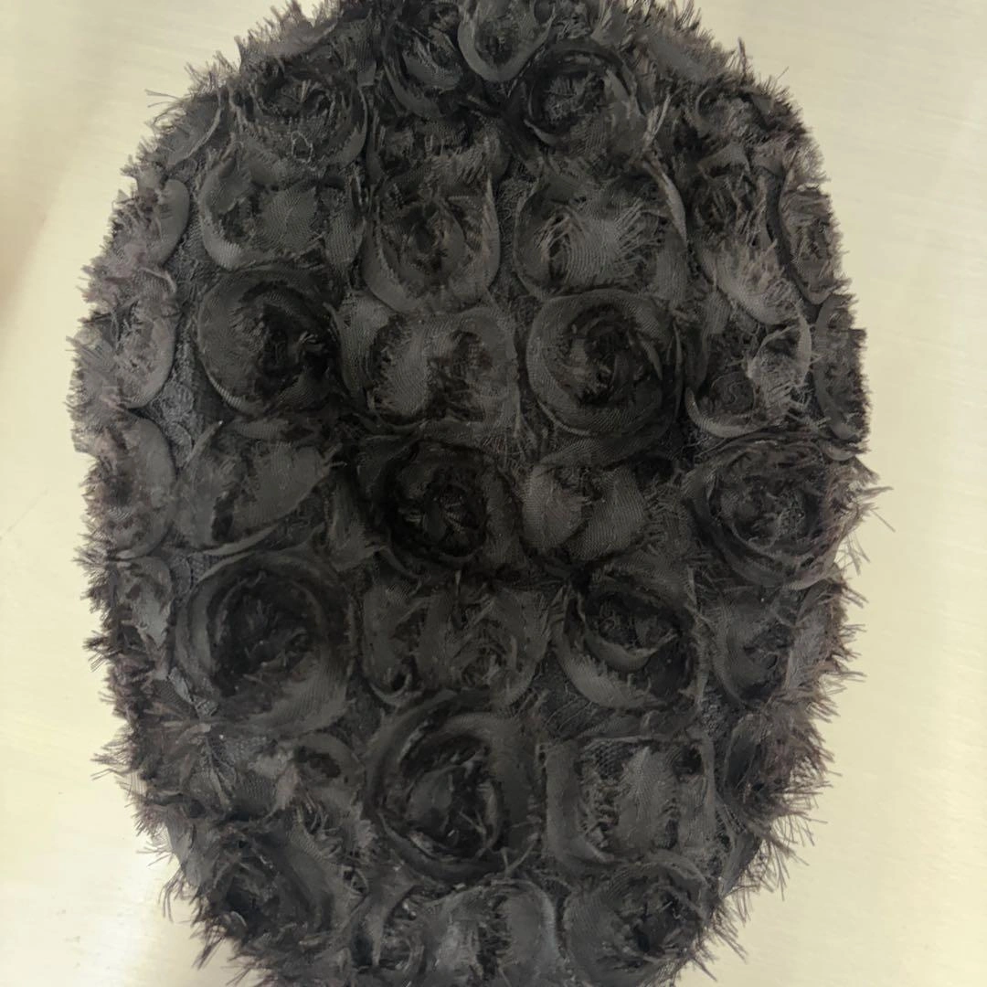 neith Rose Flat Cap ブラックの写真2枚目