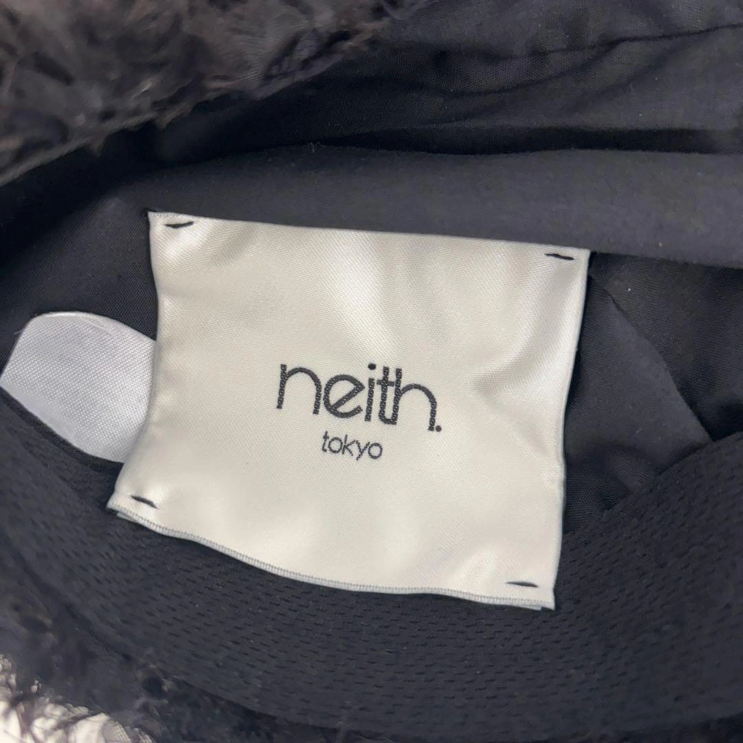 neith Rose Flat Cap ブラックの写真3枚目