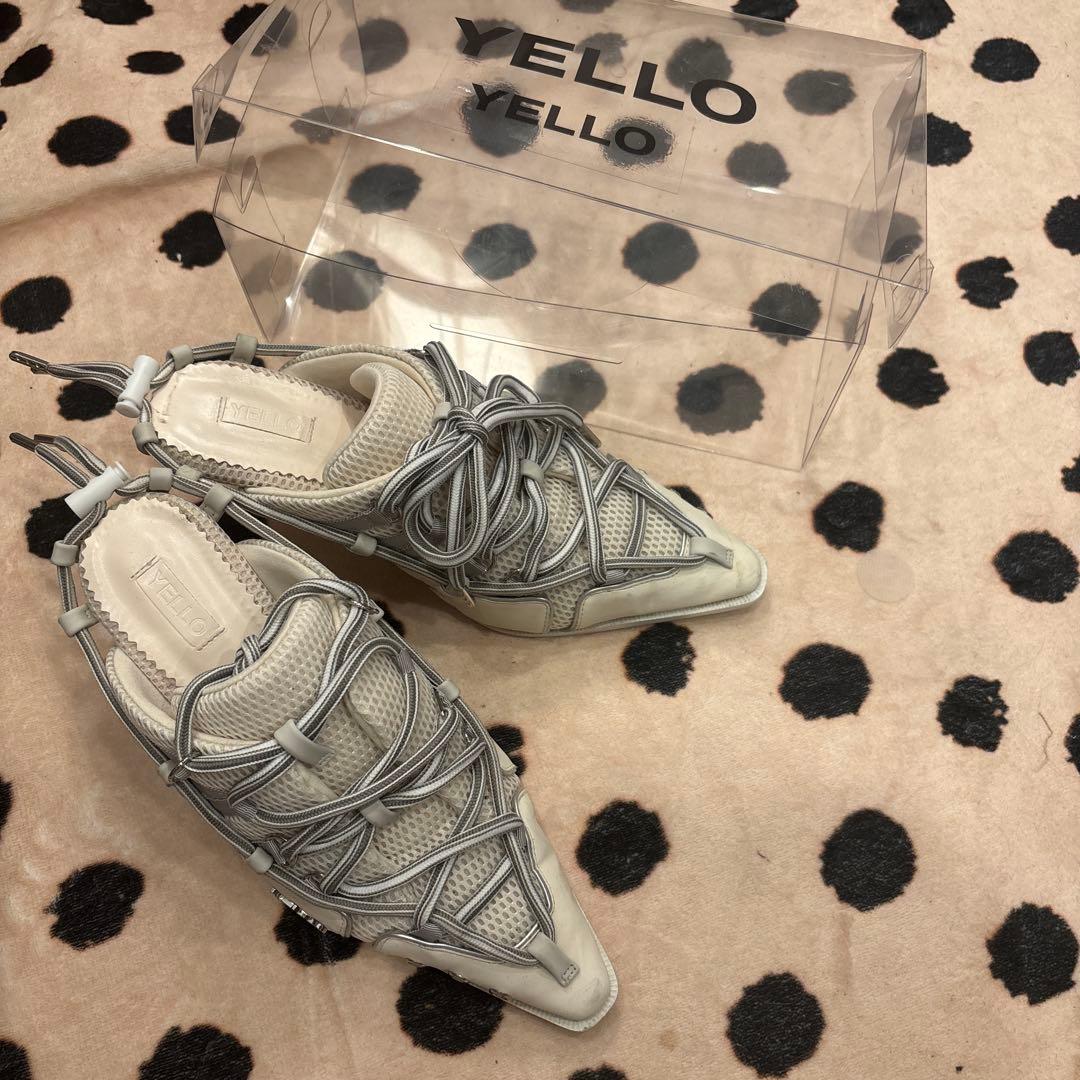 Yellow SEEKER SNEAKER MULESの写真3枚目