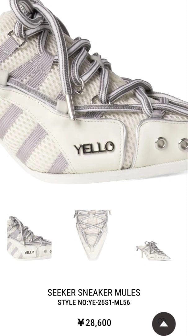 Yellow SEEKER SNEAKER MULESの写真9枚目
