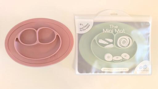 【ほぼ新品】ezpz　ミニマット　お食事プレート