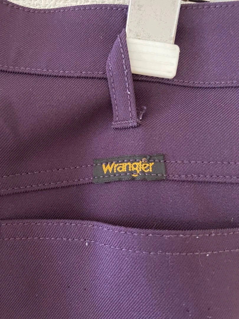 wrangler パープル パンツの写真4枚目