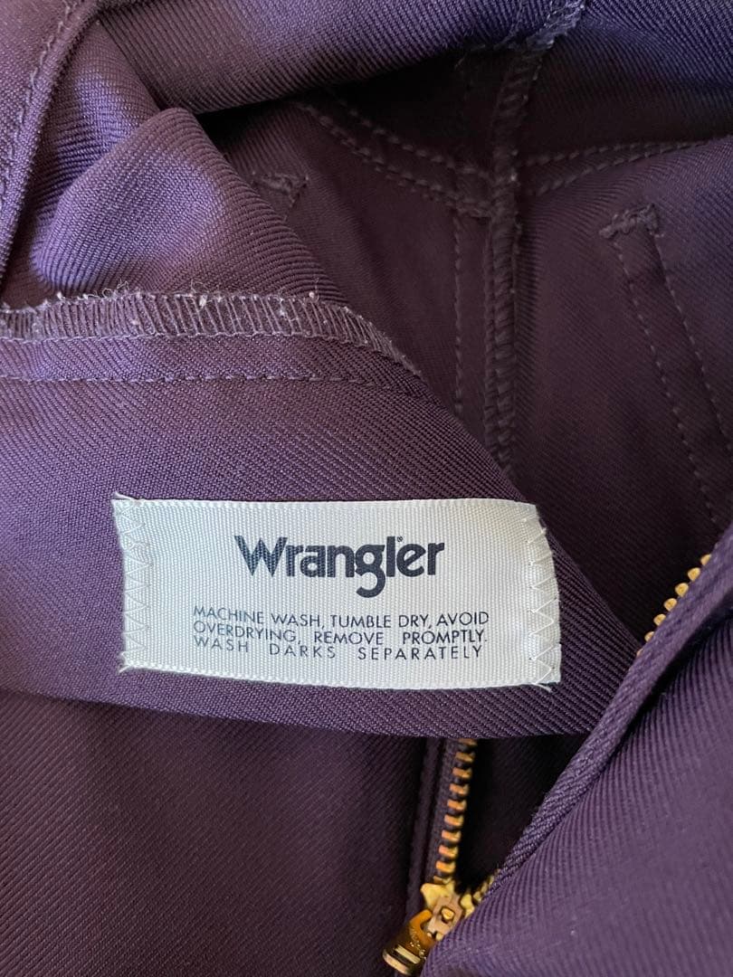 wrangler パープル　パンツの写真5枚目