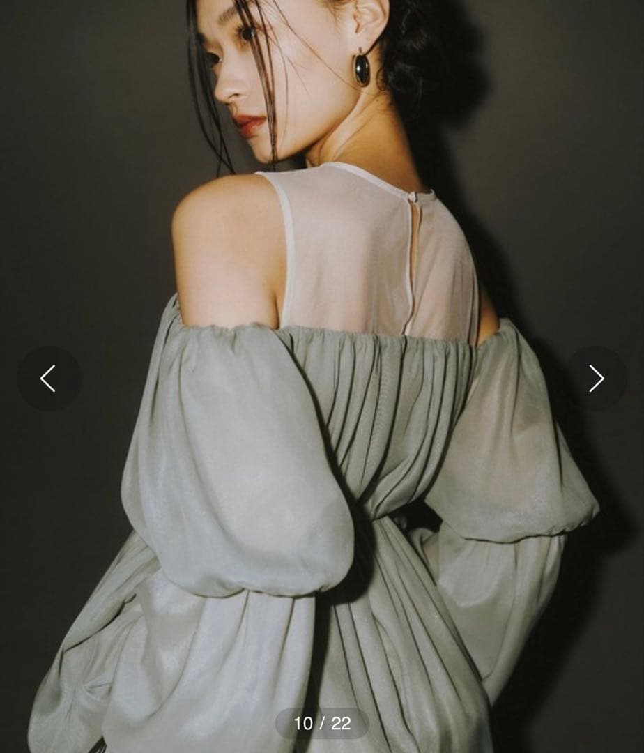 ※値下げ※【美品】ANDRESD バルーンペプラムパンツ　オケージョン 結婚式の写真3枚目