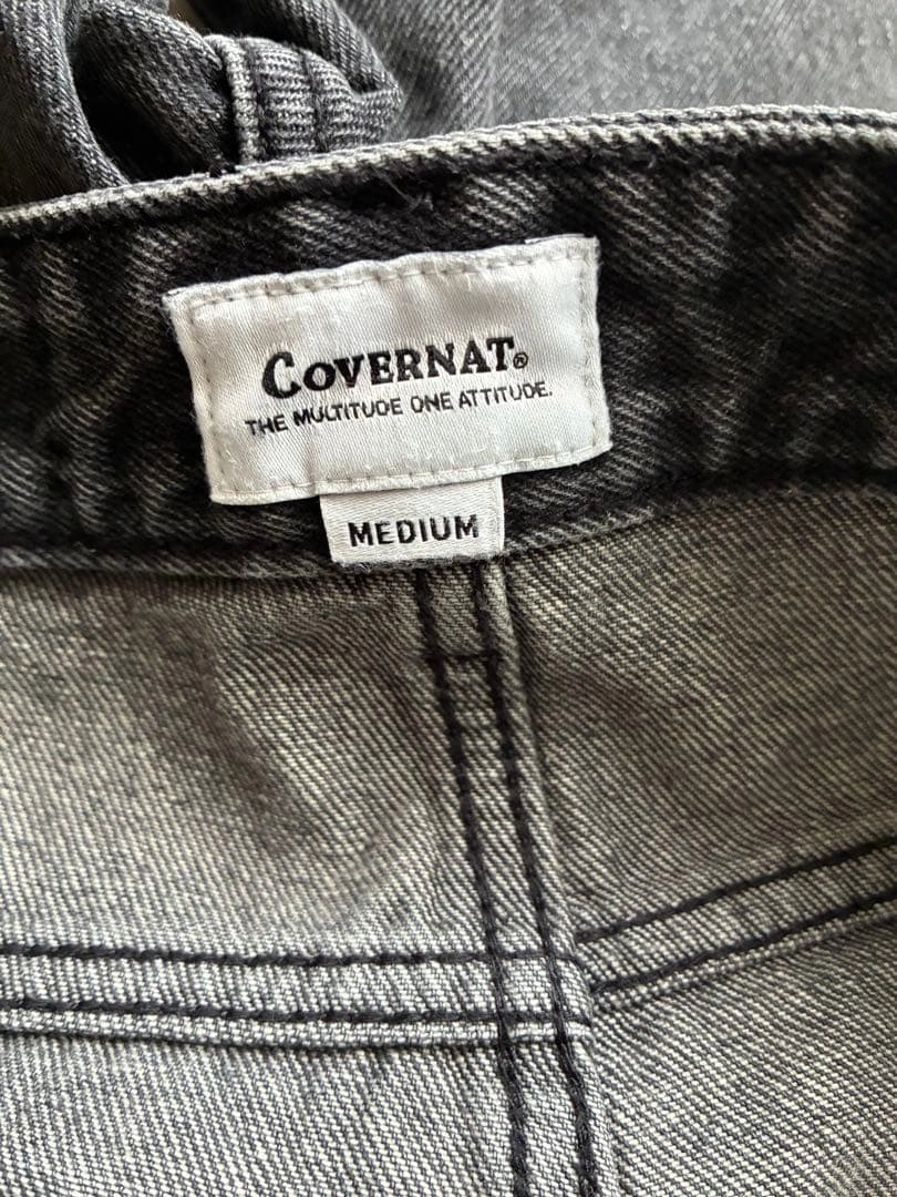 COVERNAT カバーナット ワイドデニム ブラック M 韓国ブランドの写真3枚目