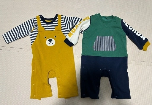 70cm長袖お洋服2枚セット