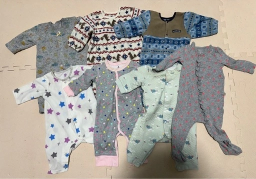 3M~6Mベビー用長袖のお洋服