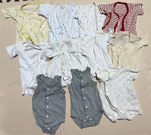 新生児用半袖肌着11枚セット