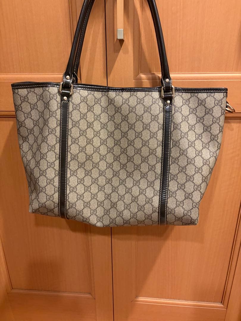 GUCCI GGスプリーム トートバッグの写真3枚目