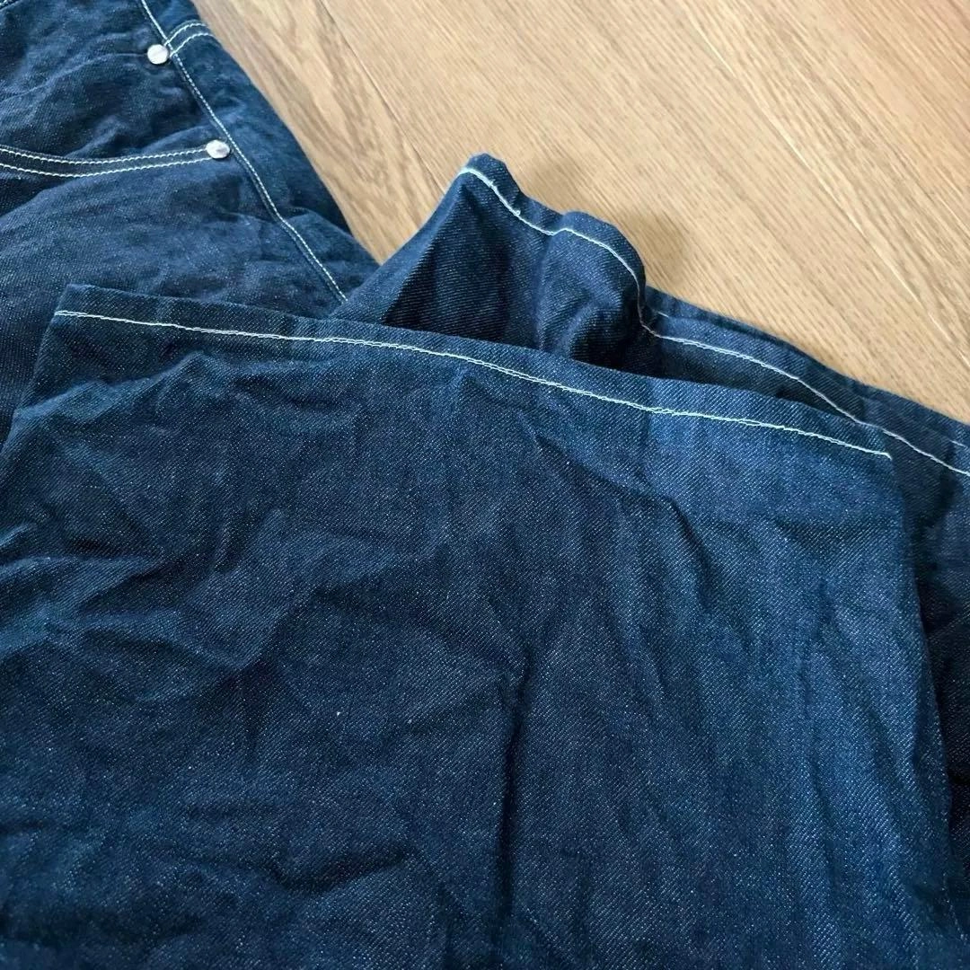 SHINYA KOZUKA シンヤコヅカ バギーデニム パンツ インディゴの写真9枚目