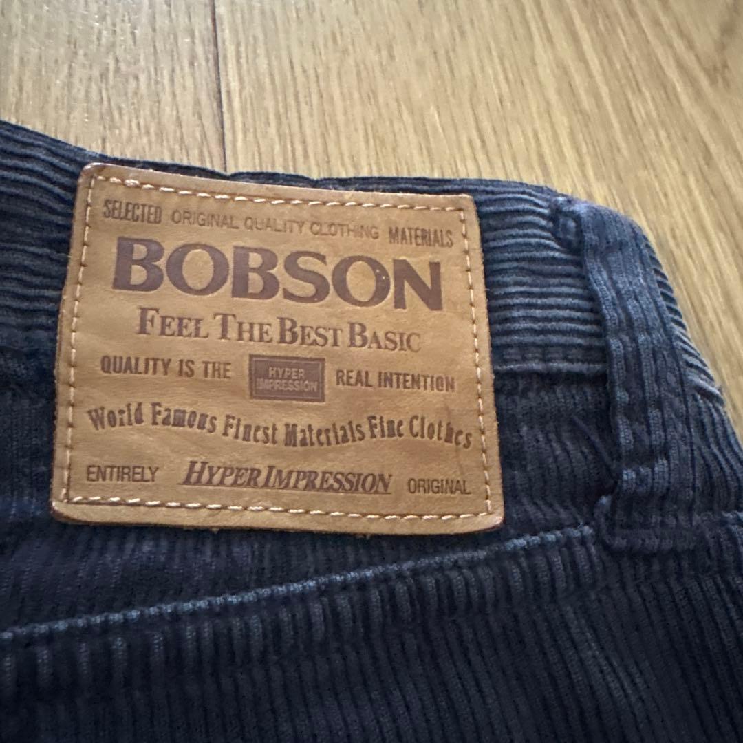 BOBSON ボブソン コーデュロイ パンツ 黒 W34 ウエスト86cmの写真4枚目
