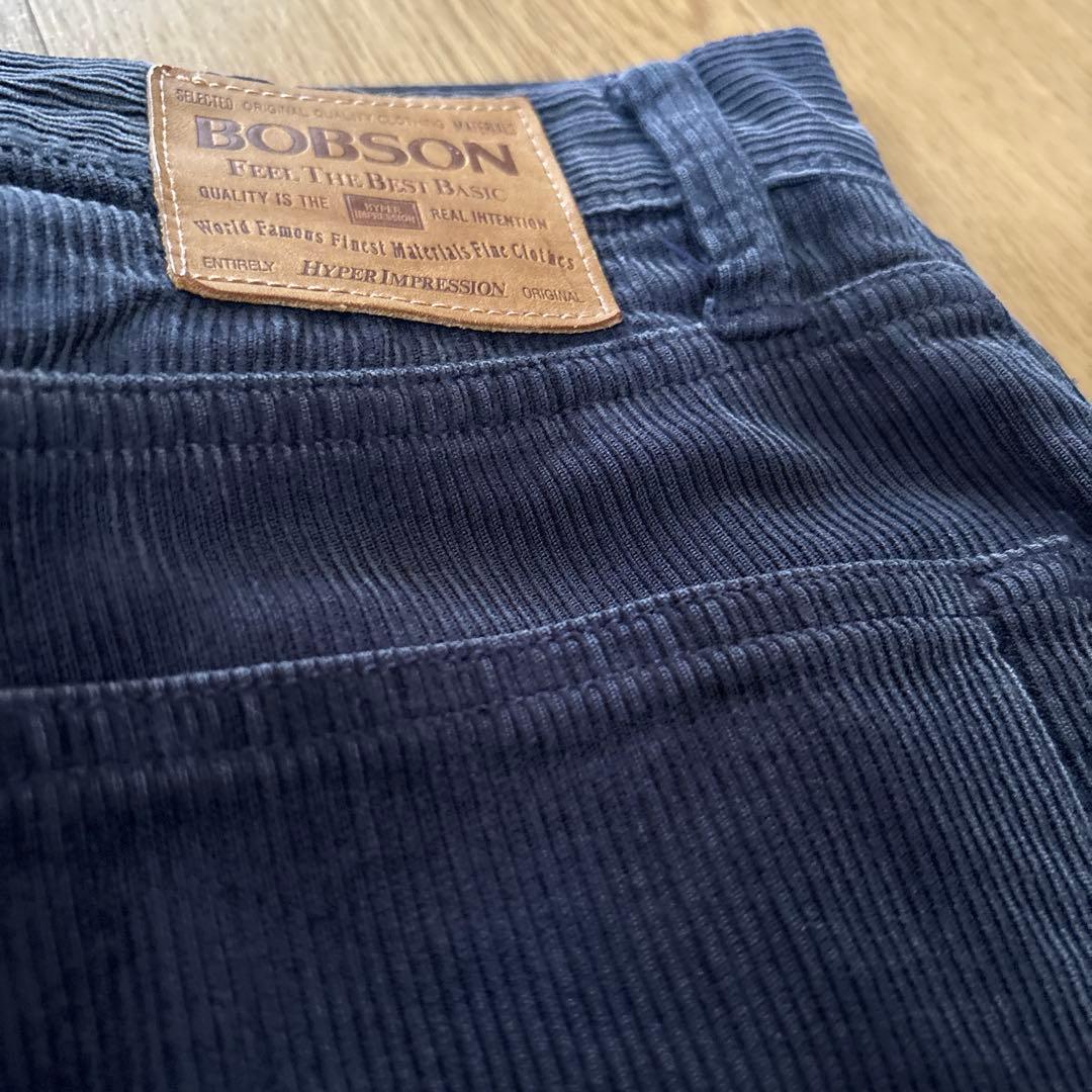 BOBSON ボブソン コーデュロイ パンツ 黒 W34 ウエスト86cmの写真7枚目