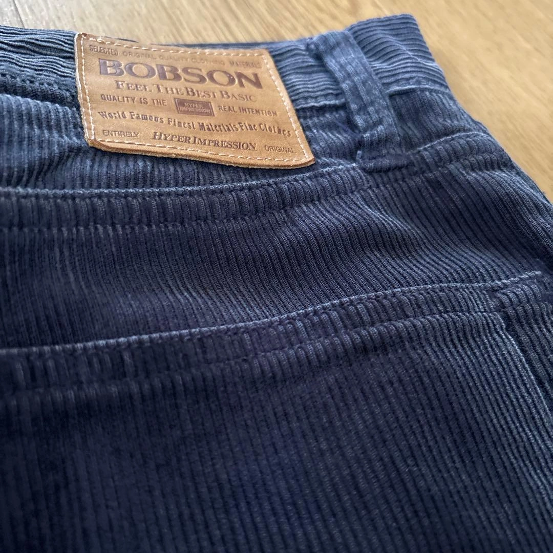 BOBSON ボブソン コーデュロイ パンツ 黒 W34 ウエスト86cmの写真7枚目
