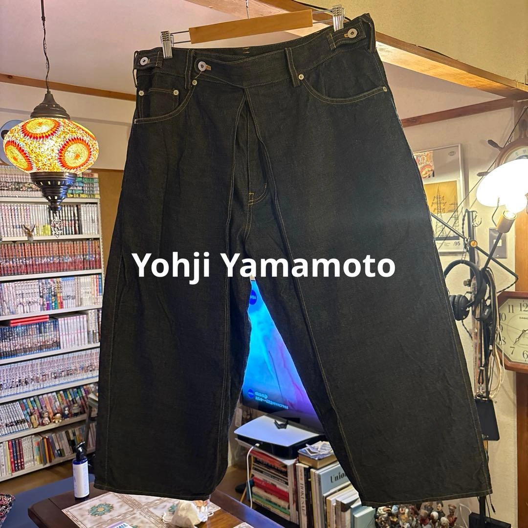 【最終値下げ】S'YTE ヨウジヤマモト ワイドデニム 黒 サイズ3