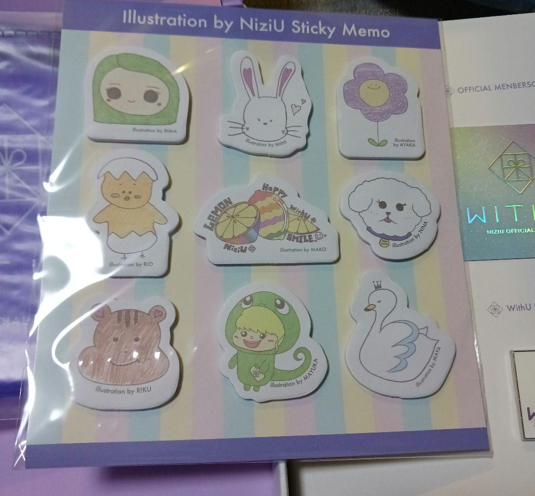NiziU official fanclub 「WithU」入会特典の写真6枚目