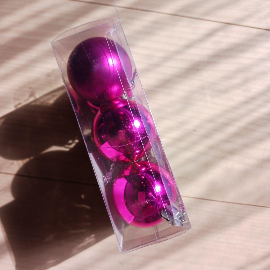 【未使用】オーナメント　4cm 6個の写真3枚目