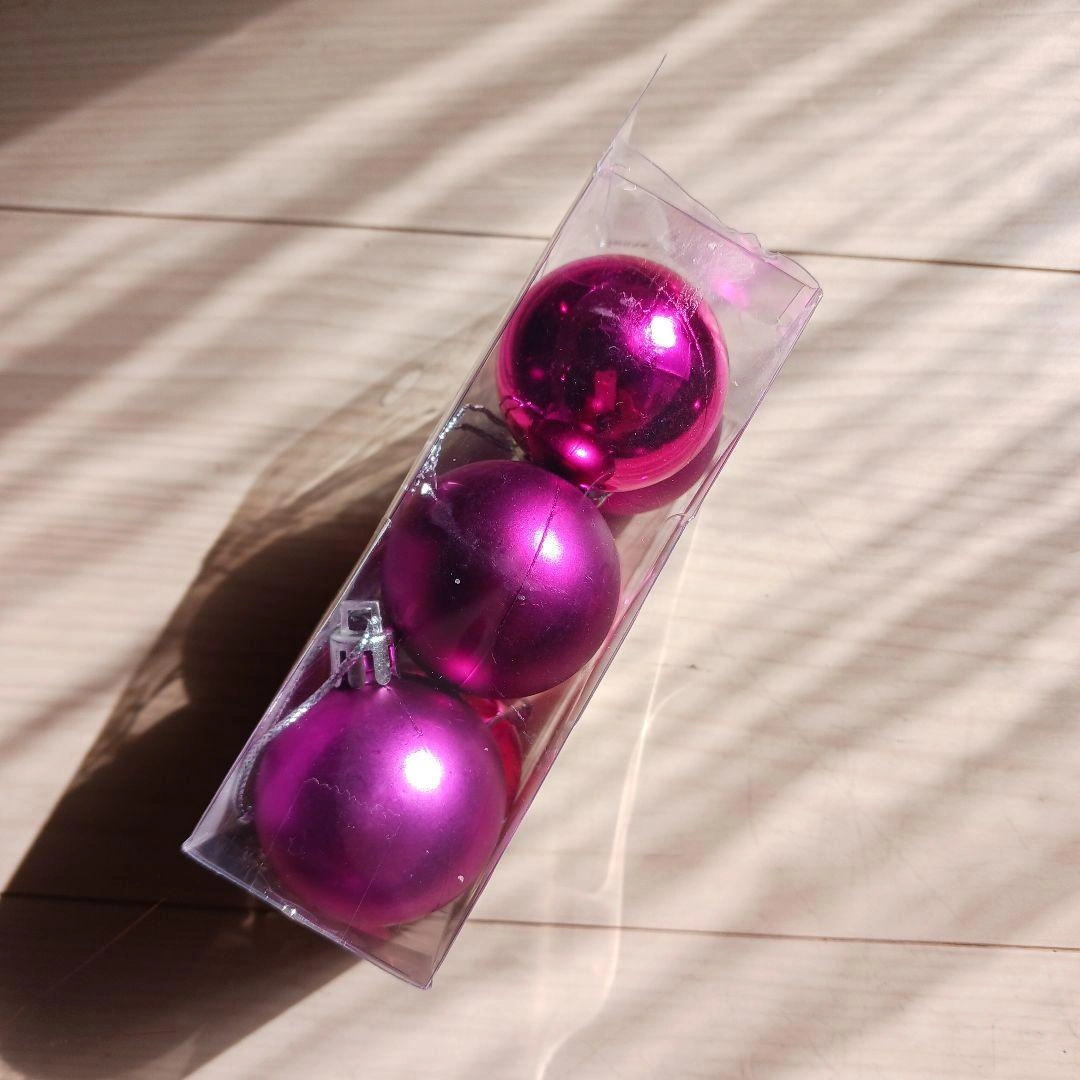 【未使用】オーナメント 4cm 6個の写真4枚目