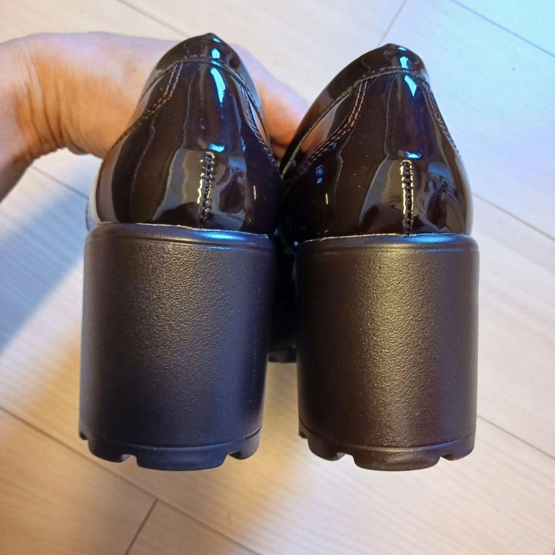 厚底 ローファー 22.5cmの写真7枚目