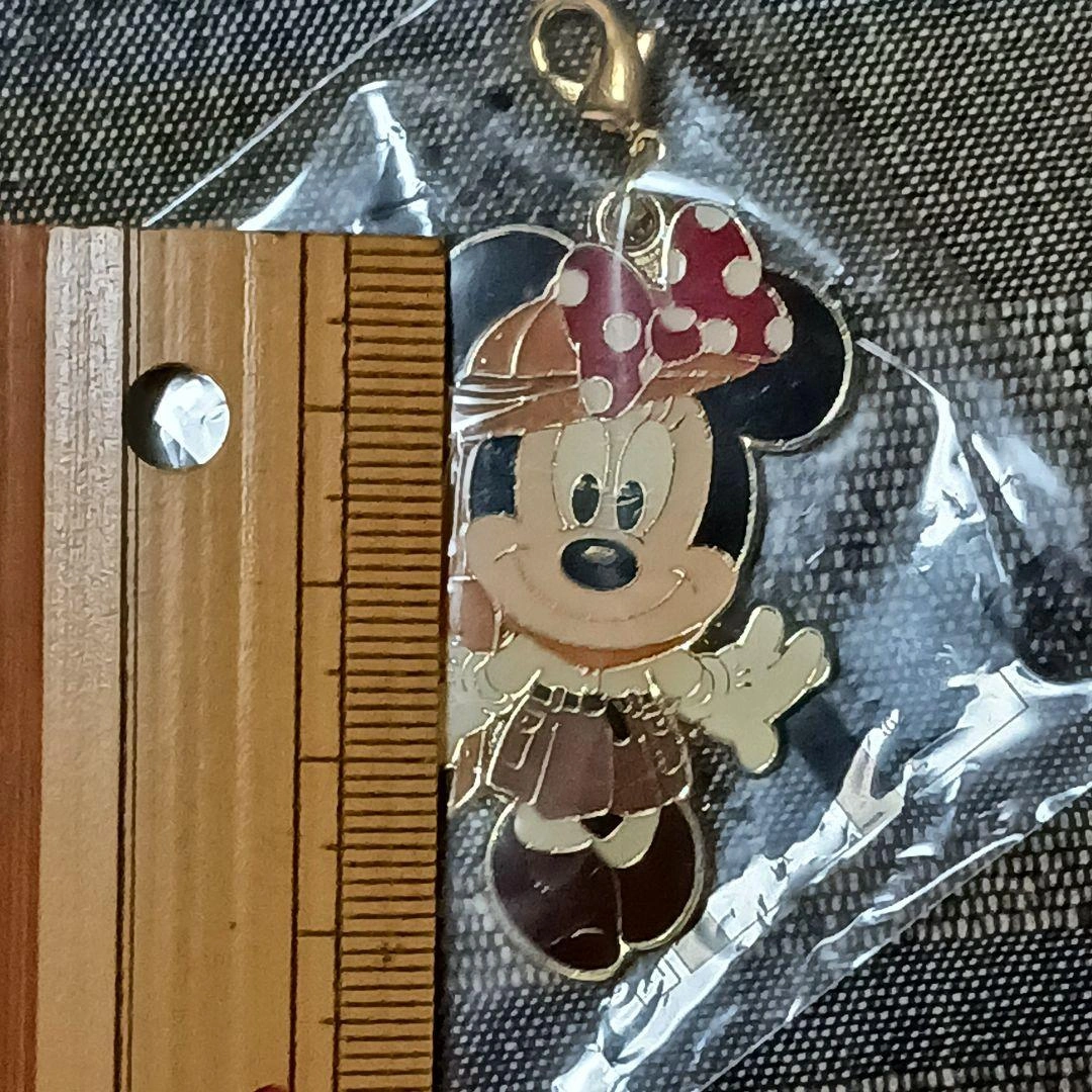キーホルダー ミニーマウス ディズニー ゴールド 金色の写真3枚目