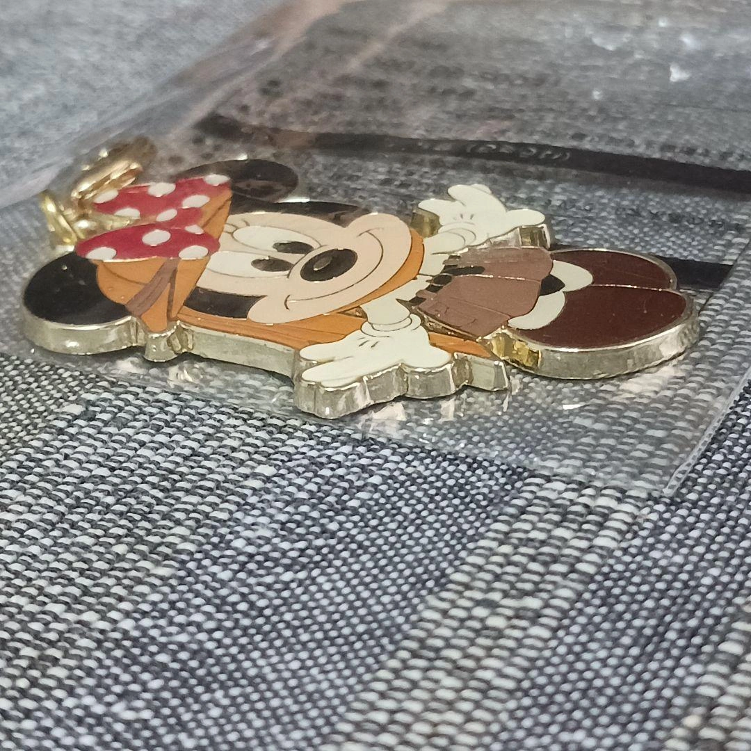 キーホルダー ミニーマウス ディズニー ゴールド 金色の写真9枚目