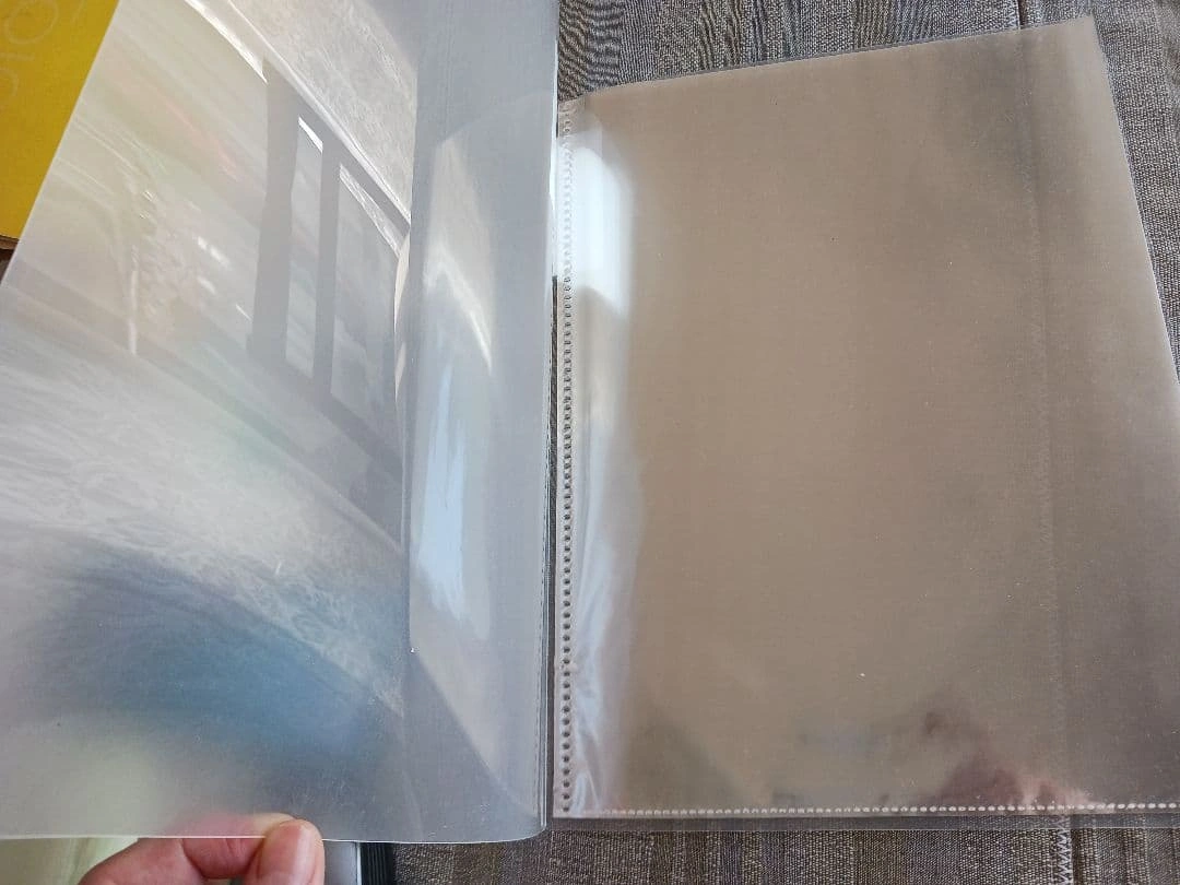 ハピラ A4、 クリアファイル 10ポケットの写真6枚目