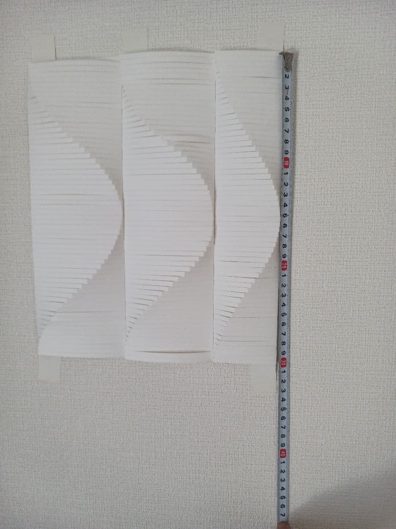 クラフト 制作 紙 立体 ハンドメイド 壁飾り ランプシェード 造形 課題の写真4枚目