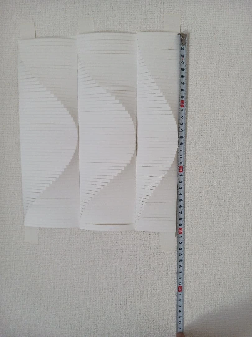 クラフト 制作 紙 立体 ハンドメイド 壁飾り ランプシェード 造形 課題の写真4枚目