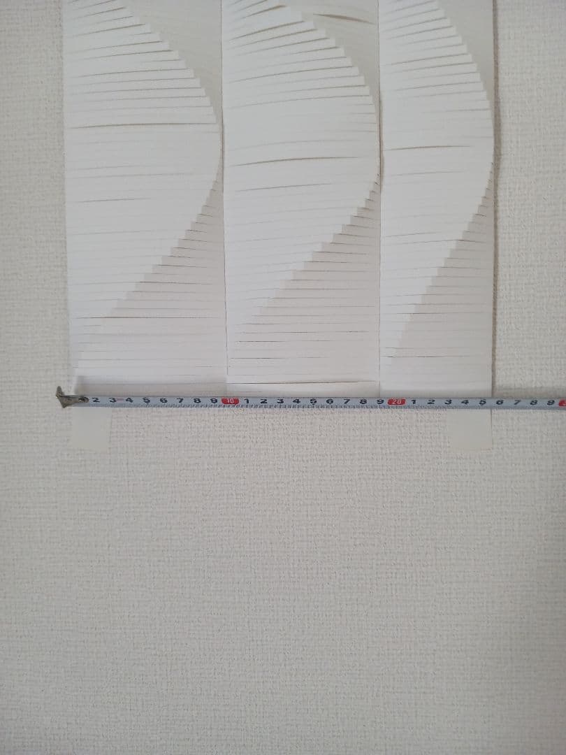 クラフト 制作 紙 立体 ハンドメイド 壁飾り ランプシェード 造形 課題の写真5枚目