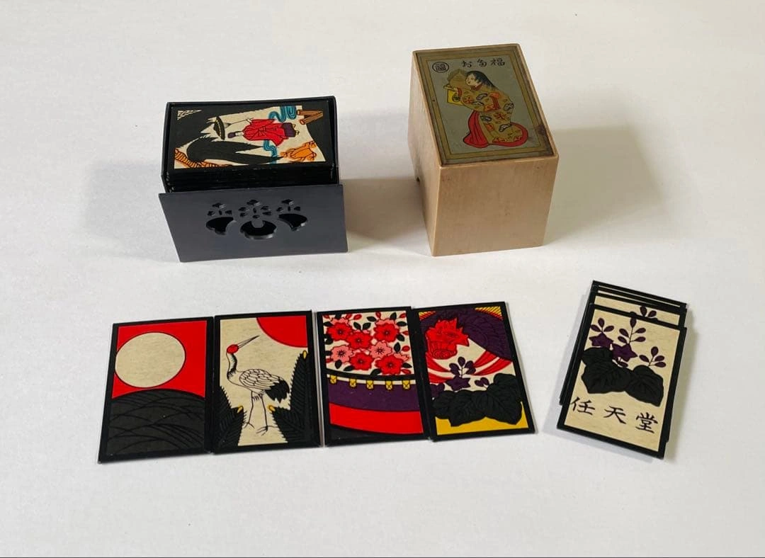 【値下】俳聖かるた (芭蕉・蕪村・一茶 俳句 )、任天堂花札 まとめ売り 中古の写真7枚目