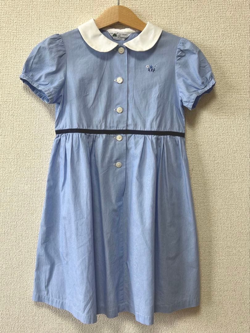 ワンピース　お受験　ドレッサージュ　120 半袖　お教室の写真6枚目