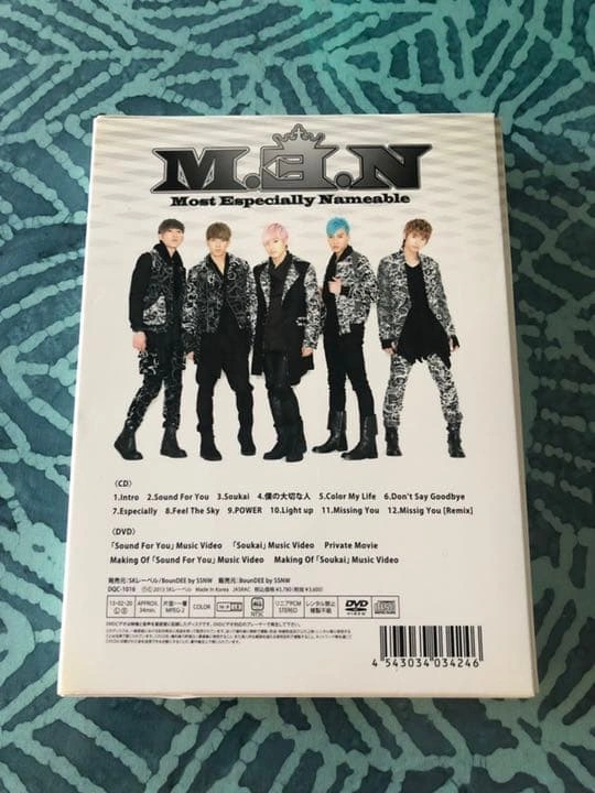 【美品】M.E.N 「M color」CD&DVDセットの写真2枚目