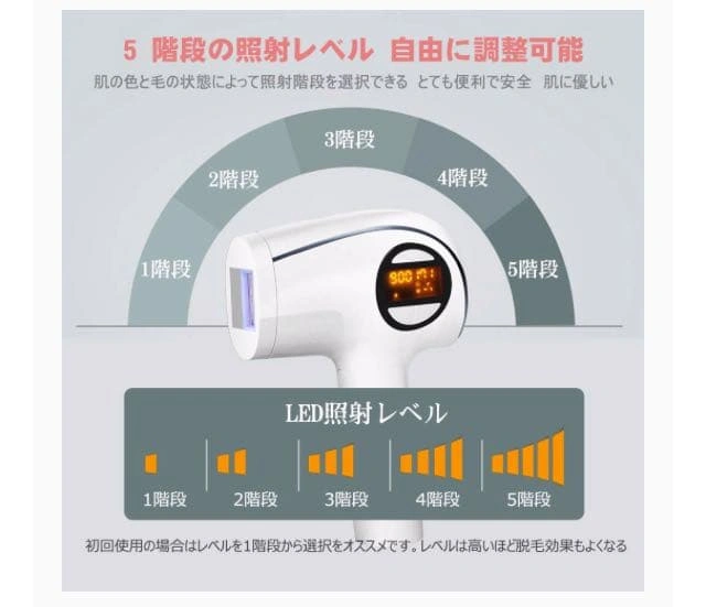 《新品》脱毛器の写真5枚目