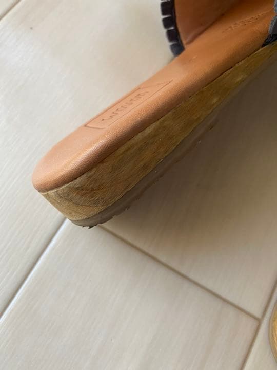 【美品】メキシコ製 レザーサンダル (22.0cm)の写真3枚目