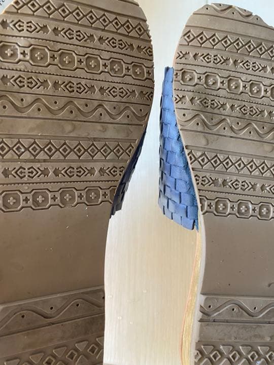 【美品】メキシコ製 レザーサンダル (22.0cm)の写真4枚目