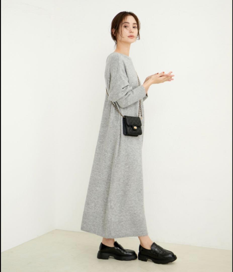 【新品】LE CERCLE par rope' 2 WAYワンピースの写真2枚目