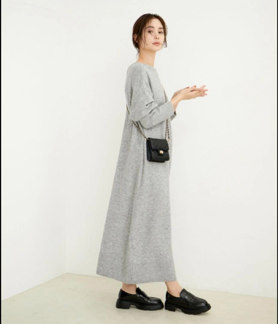 【新品】LE CERCLE par rope' 2 WAYワンピースの写真2枚目