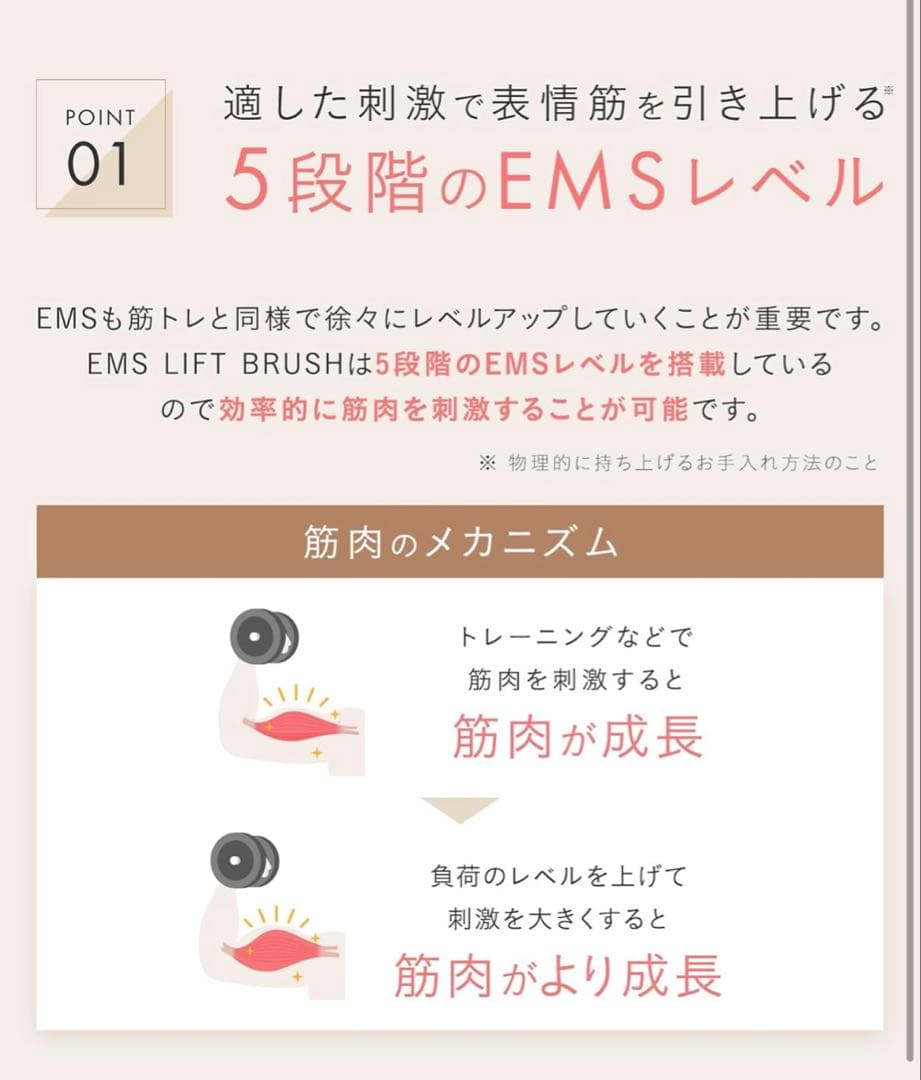 SALONIA EMS LIFT BRUSH SAL22206SLの写真9枚目