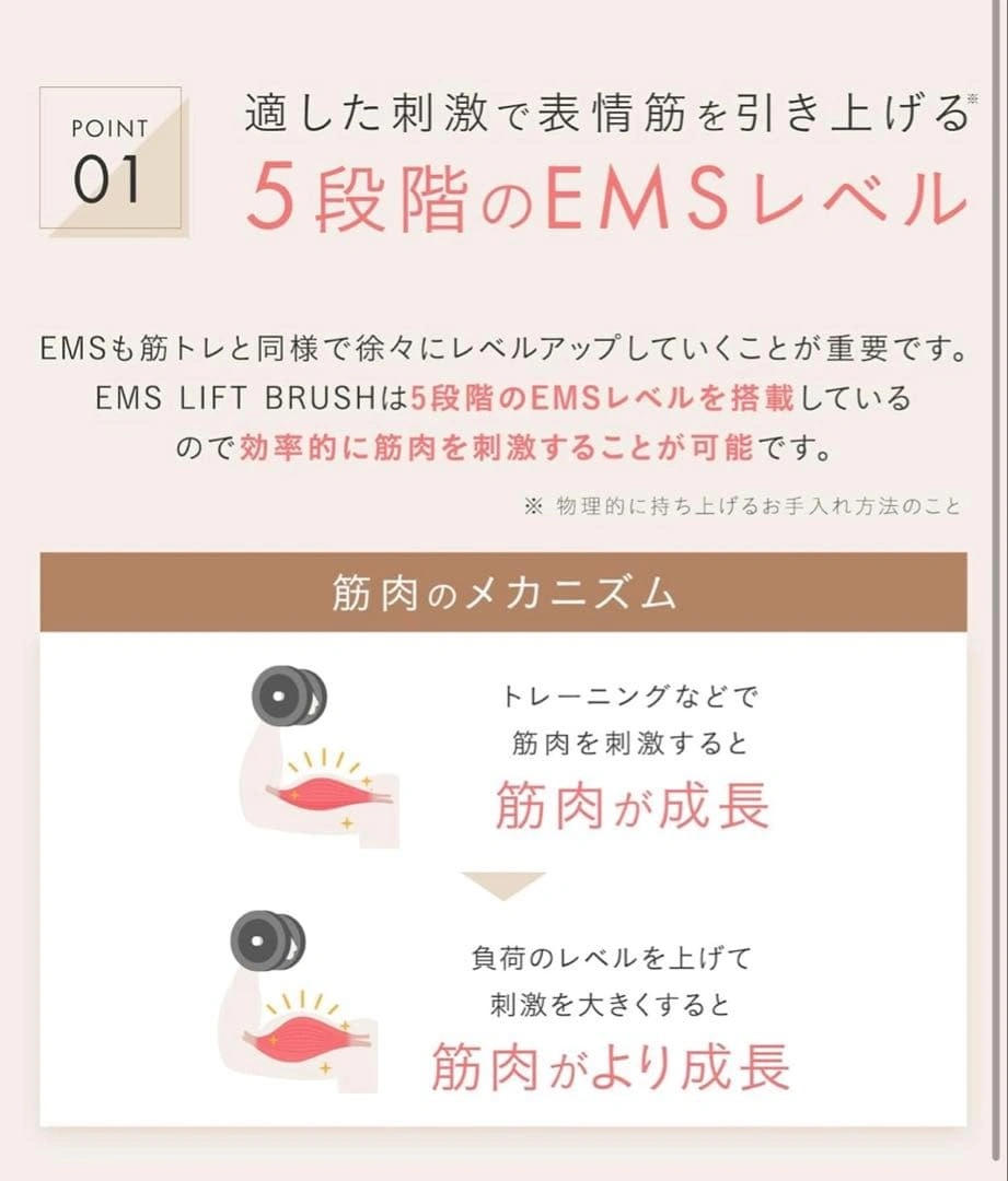 SALONIA EMS LIFT BRUSH SAL22206SLの写真9枚目