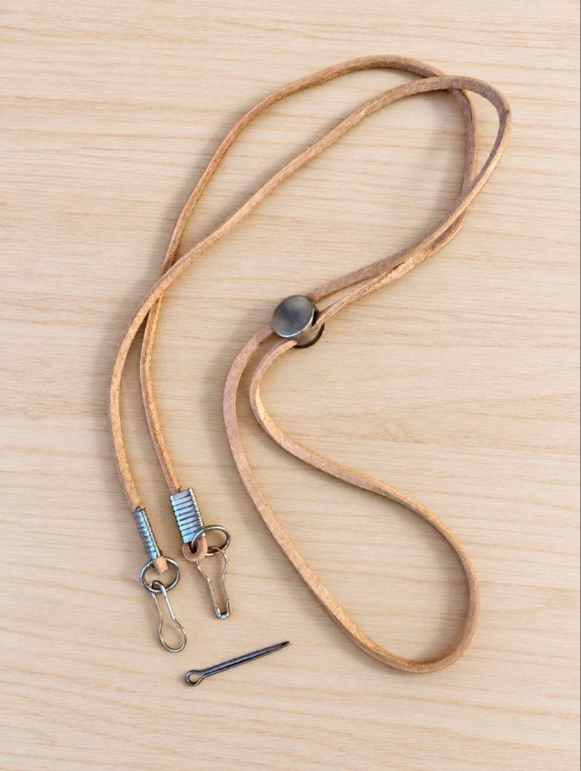 【新品】ハットストラップ(レザー)の写真2枚目