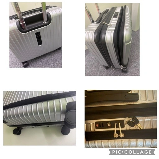 【美品】TSAロック付き横型スーツケースの写真2枚目