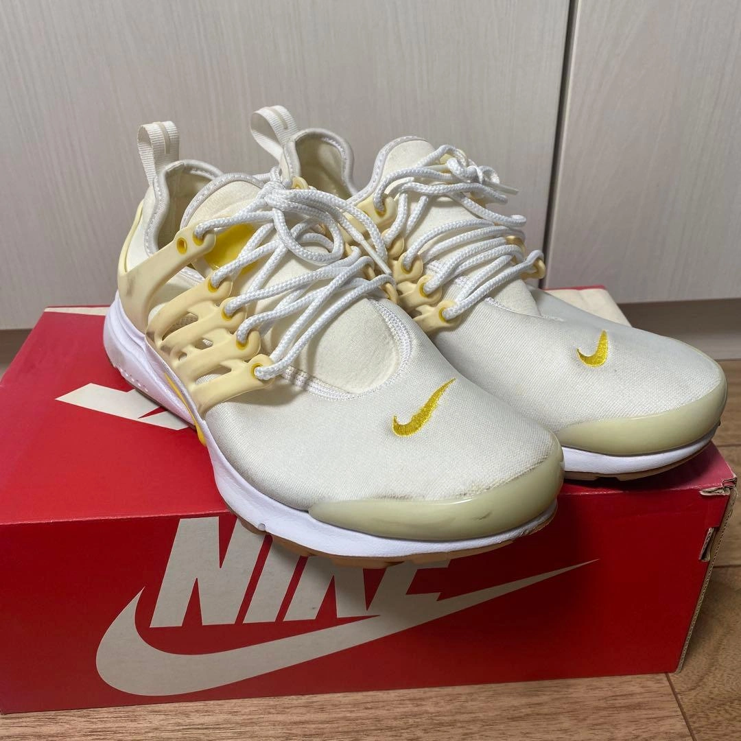 NIKE AIR PRESTO スニーカー ホワイト イエロー